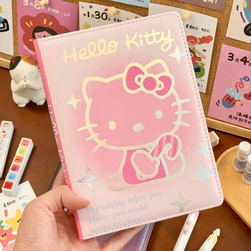 Papelería kawaii con diseño de gato