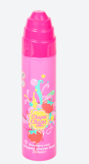 Envase de espuma cremosa de ducha Chupa Chups