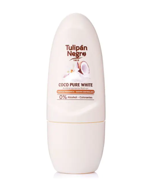 Envase roll-on del desodorante Tulipán Negro