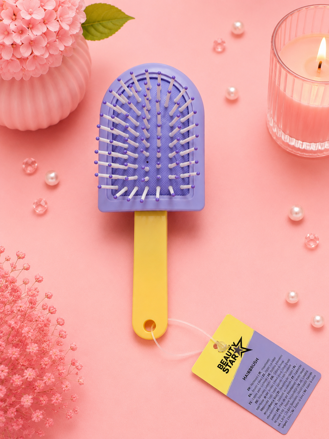 Cepillo de viaje con diseño de helado para llevar en el neceser