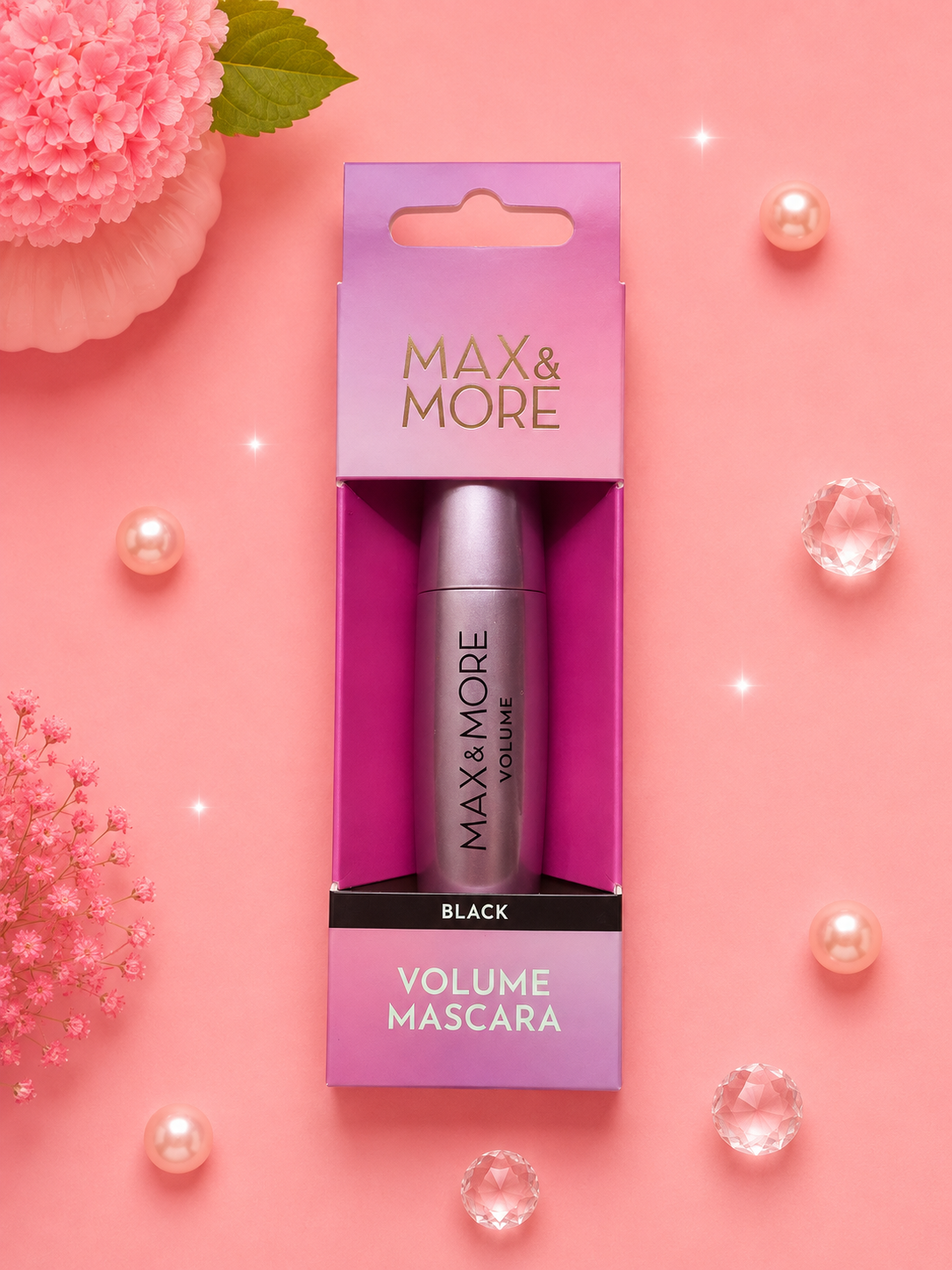Máscara de pestañas para maquillaje de ojos