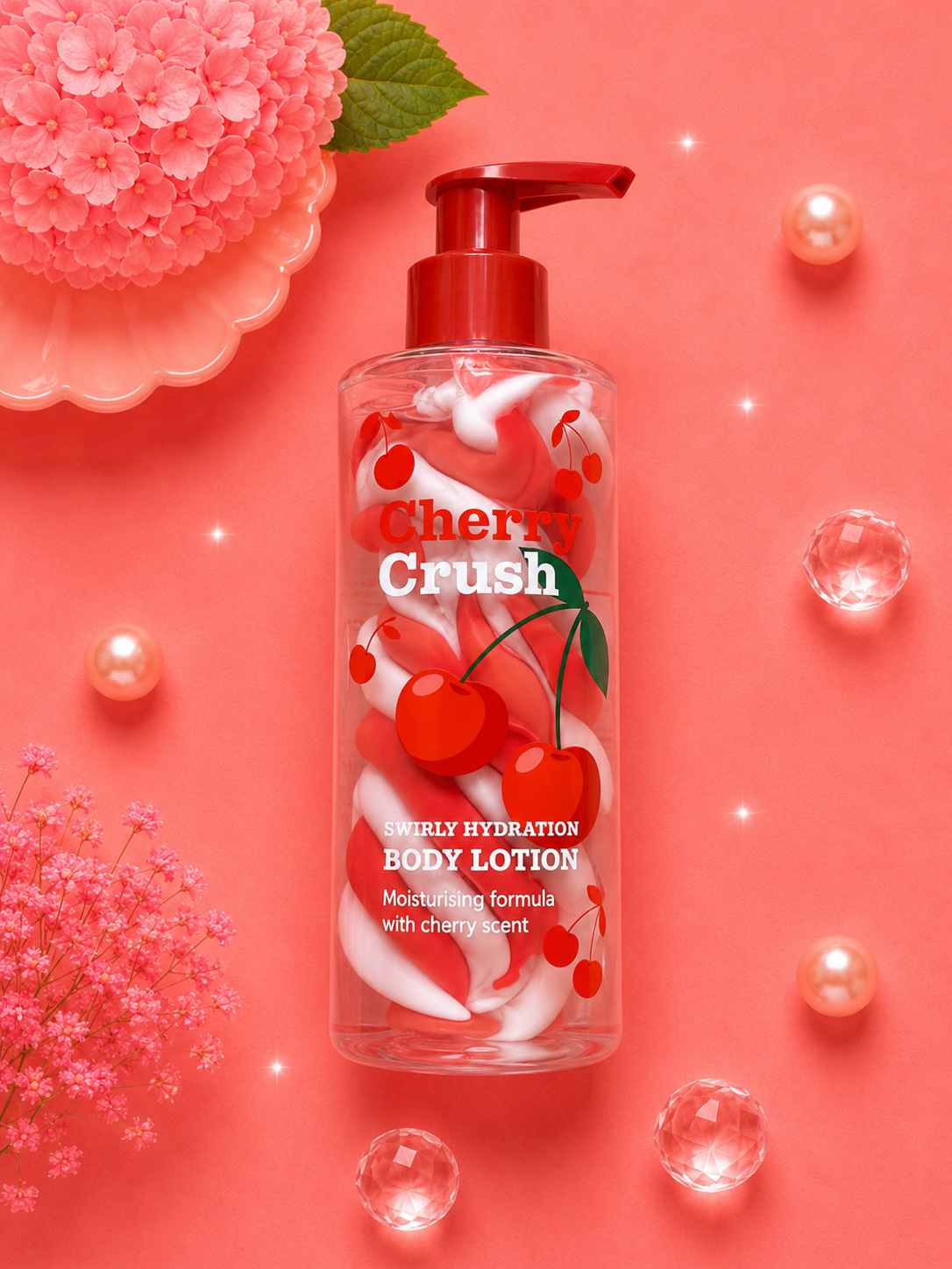 Loción hidratante Cherry Twister de Kawaii Dreams Shop