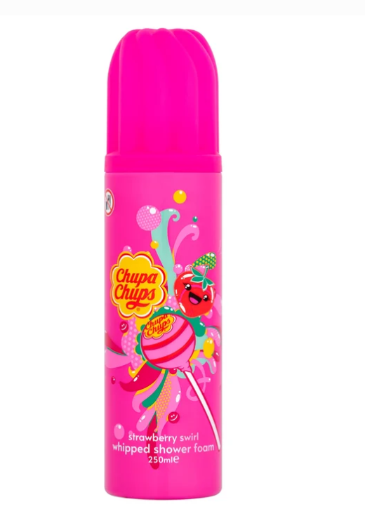 Espuma cremosa de ducha Chupa Chups para la rutina de baño