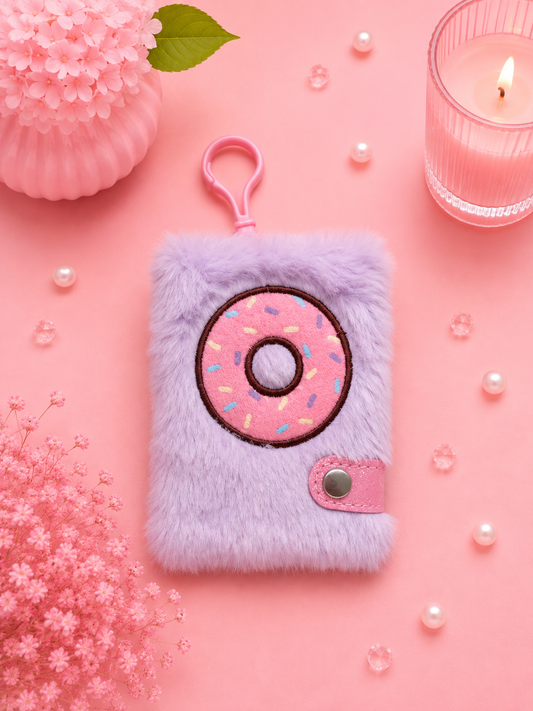 Cuaderno fluffy kawaii para organizar apuntes