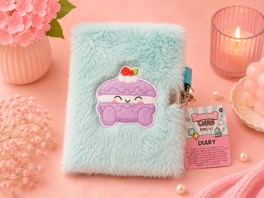 Diario kawaii para anotar tareas y planes diarios