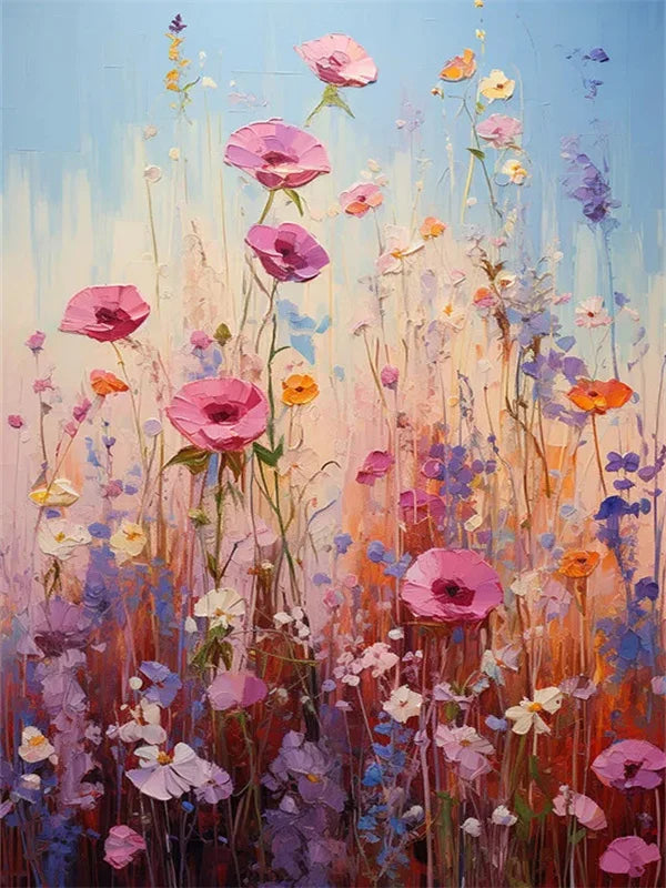 Lienzo de 45 × 60 cm para completar el diseño