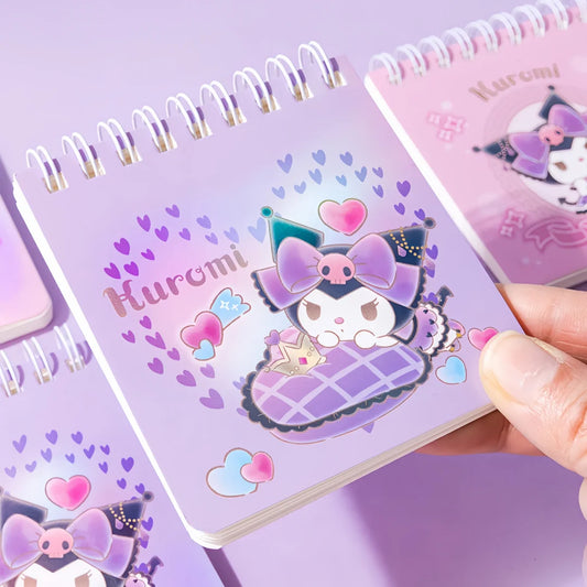 Cuaderno espiral de Kuromi en formato A7
