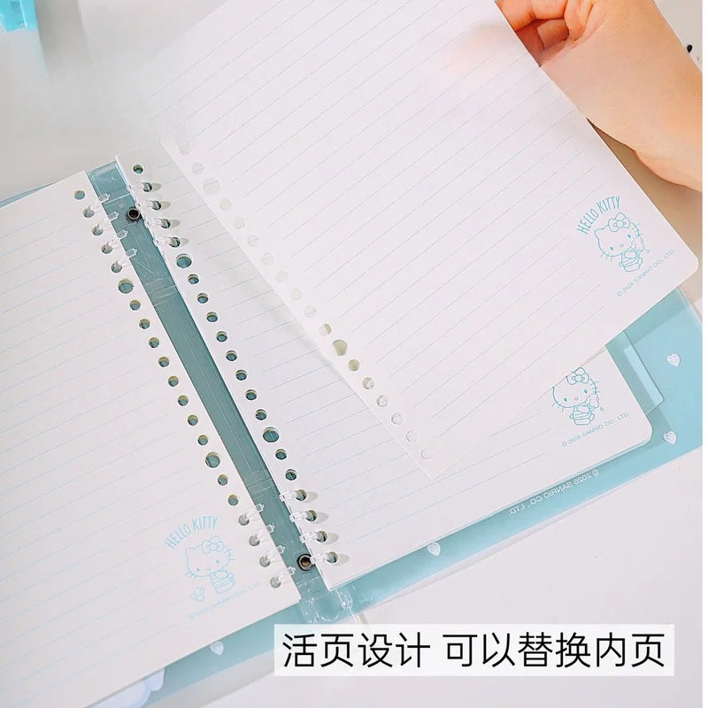 Cuaderno Hello Kitty para organizar el estudio