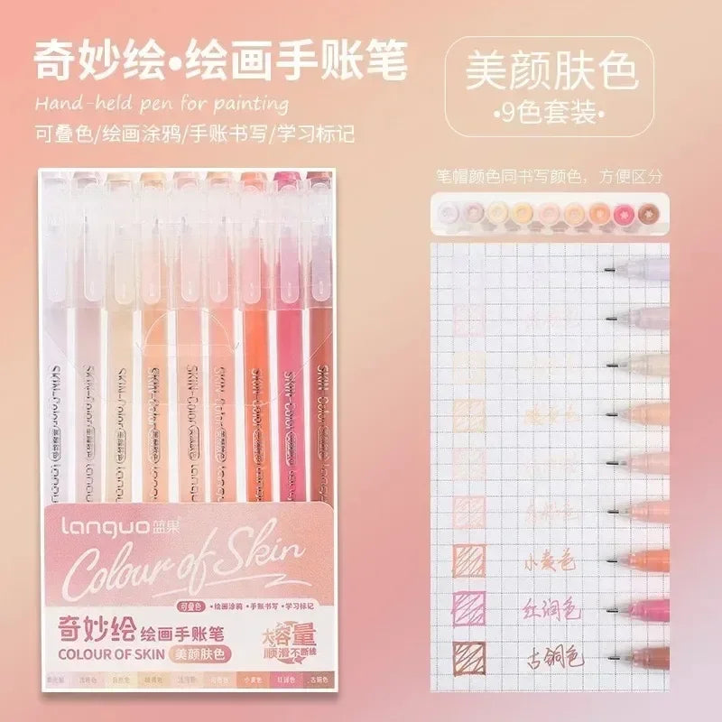 Selección de colores para dibujos y apuntes