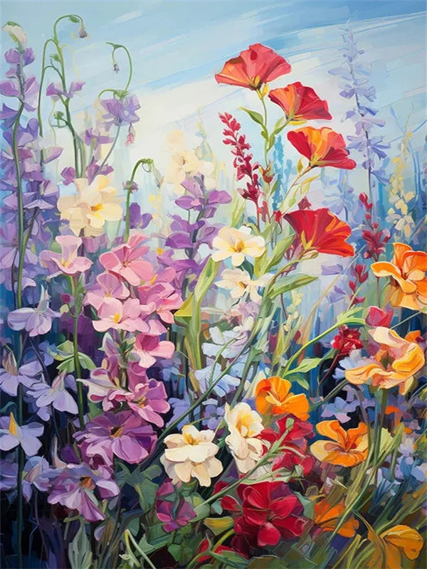 Lienzo de 40 × 50 cm para pintura con diamantes