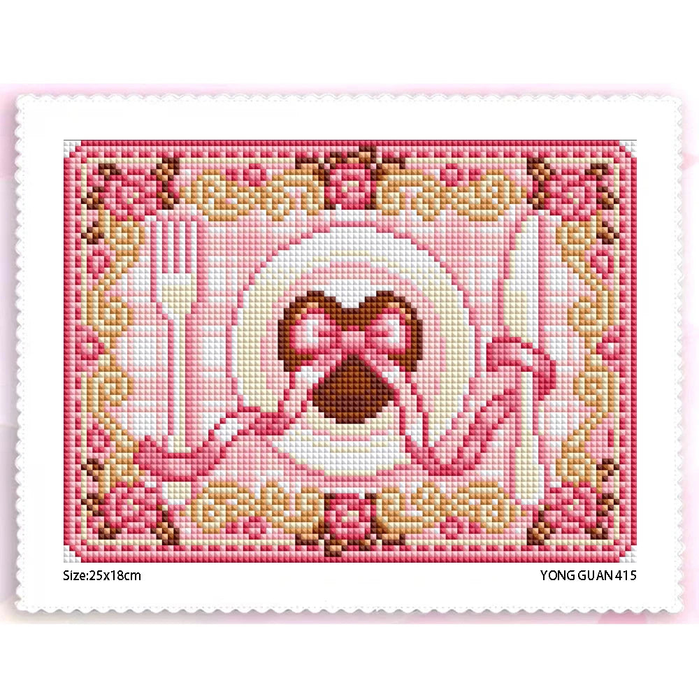 Variantes de diseños decorativos disponibles para Corazón de Chocolate