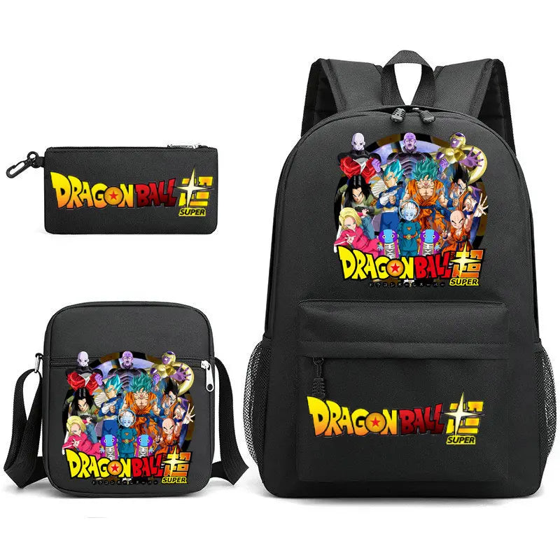 Conjunto de mochila, bandolera y estuche para el colegio