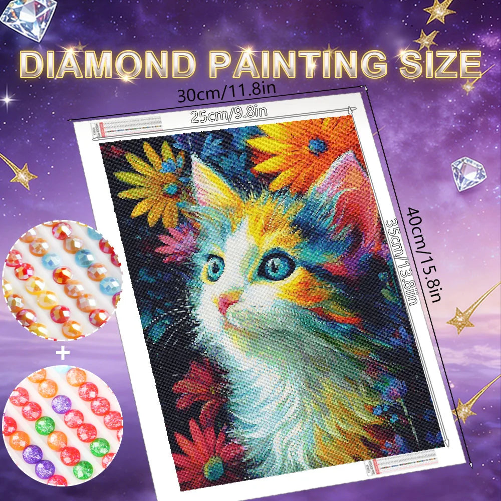 Lienzo impreso de cobertura completa para mosaico de diamantes