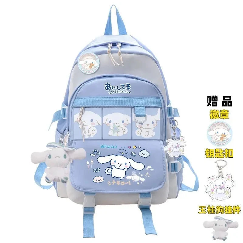 Detalle de los acabados de la mochila