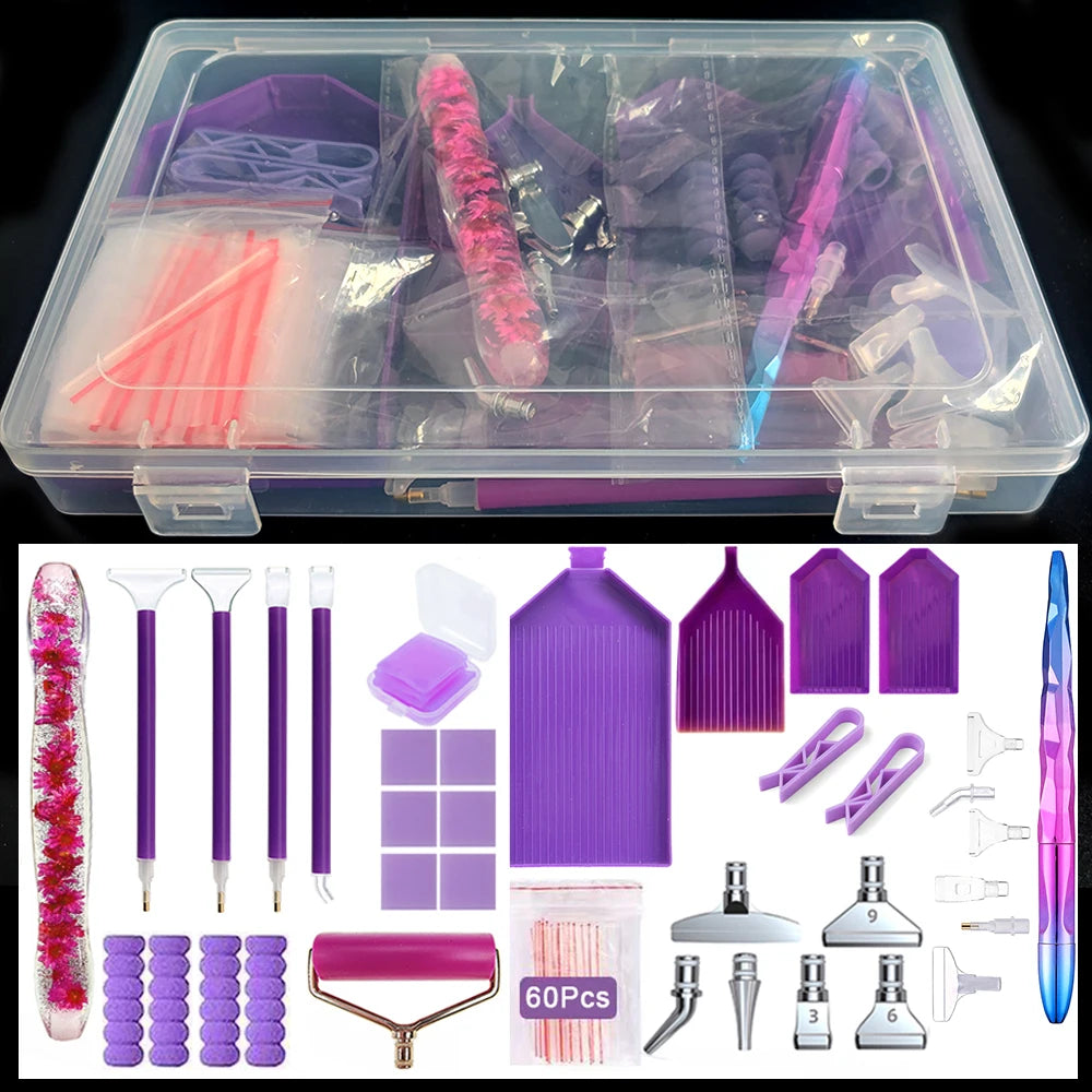 Conjunto de herramientas para manualidades creativas