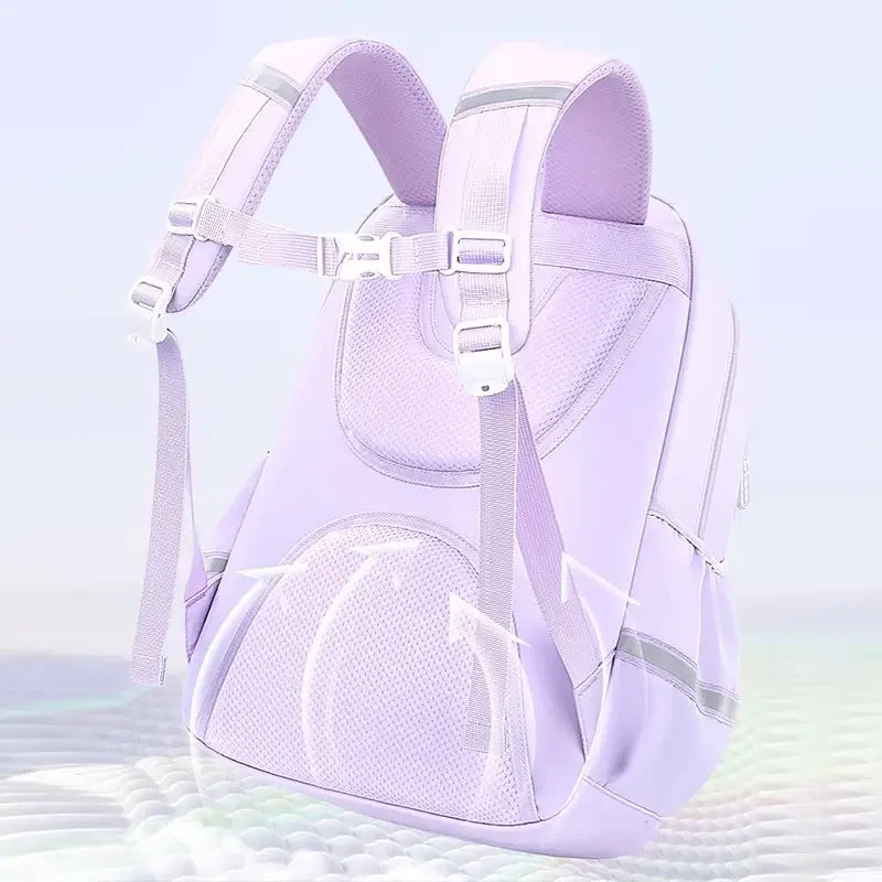 Mochila con diseño inspirado en Kuromi para estudiantes