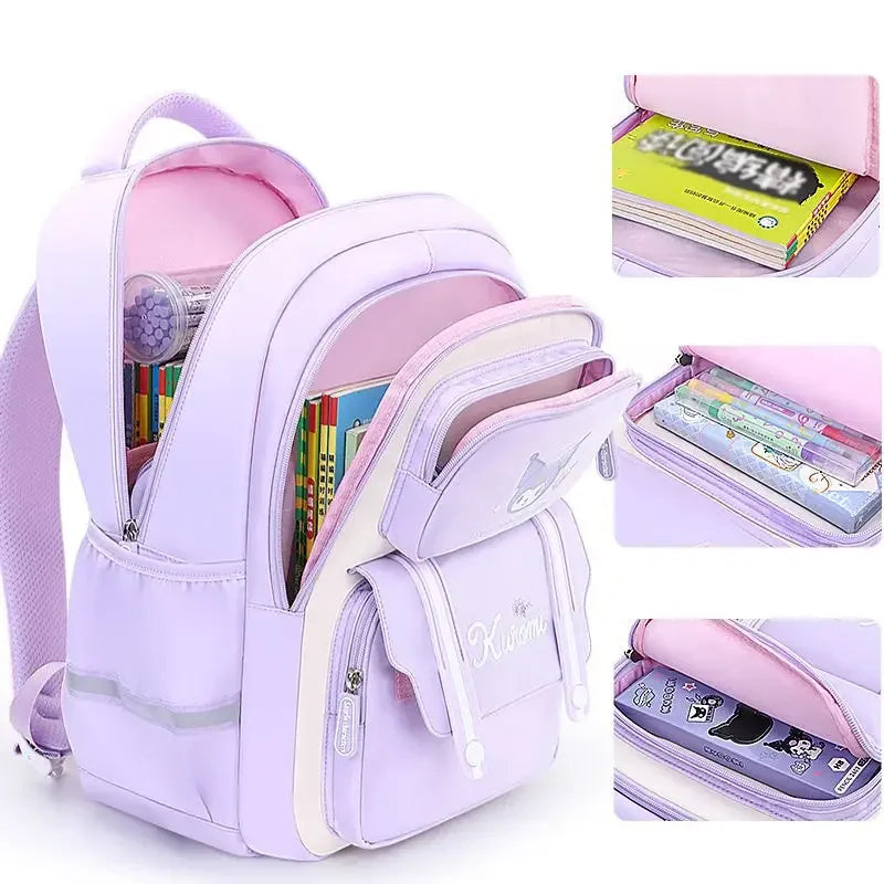 Mochila con diseño inspirado en Melody y espacio para material