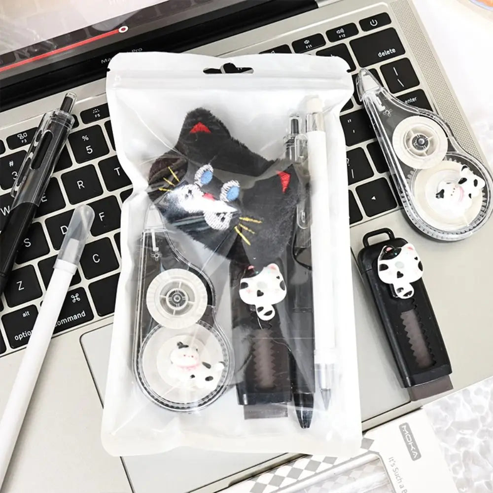 Set de papelería kawaii con diseño de zanahoria