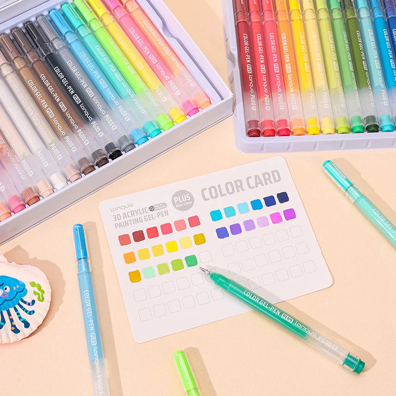 Selección multicolor para escribir y dibujar