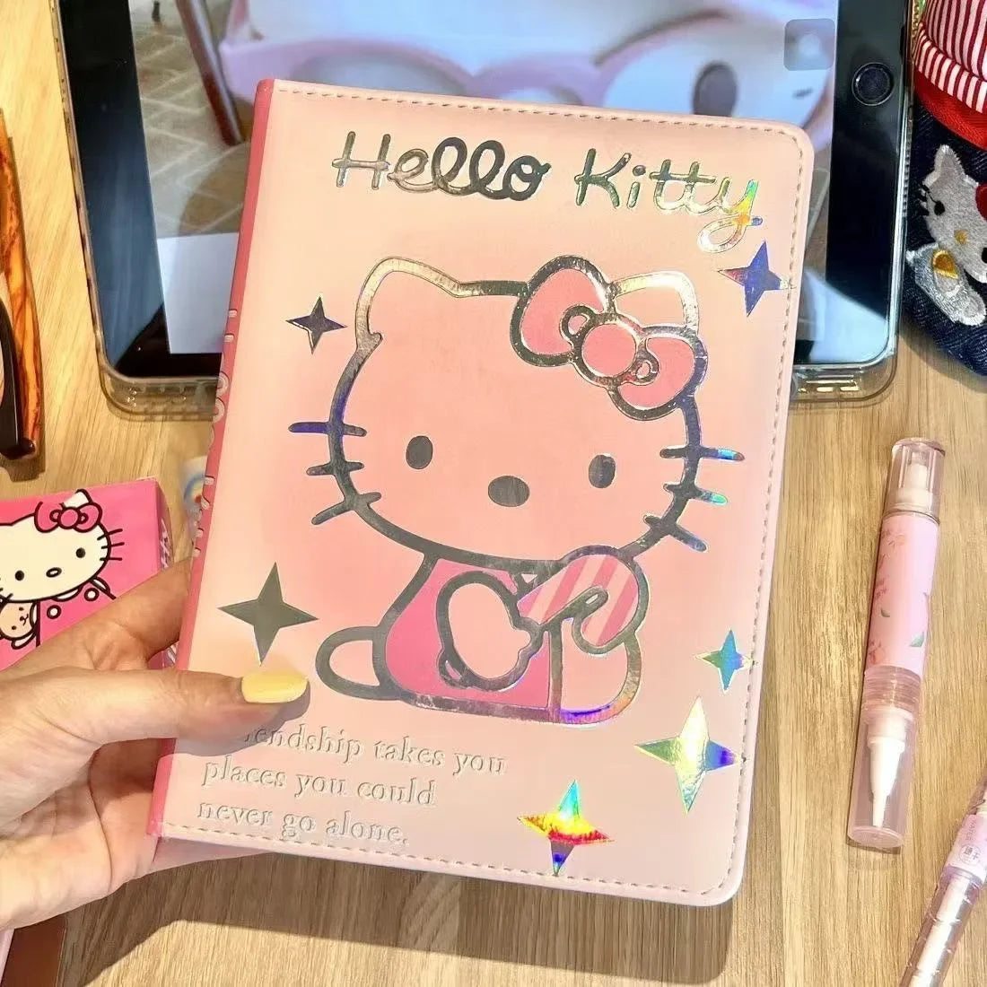 Cuaderno de gato preparado para regalar