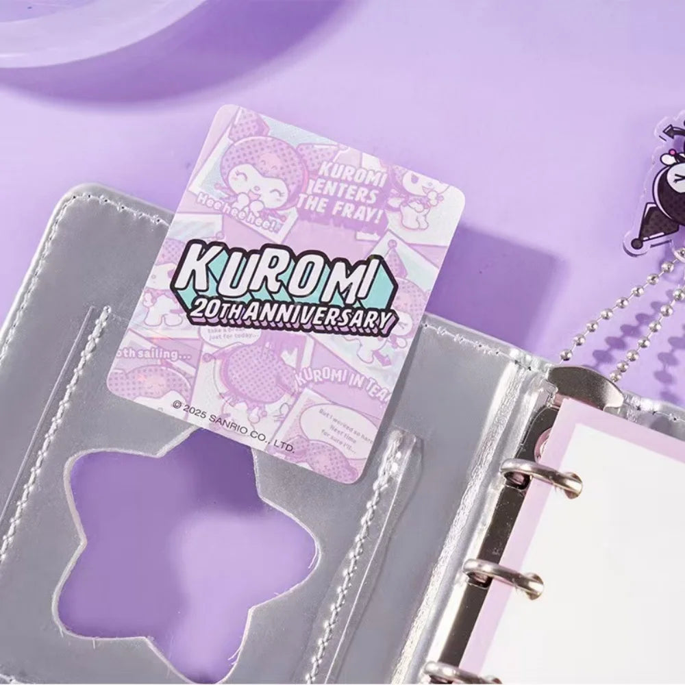 Detalle de la tapa dura de una agenda kawaii