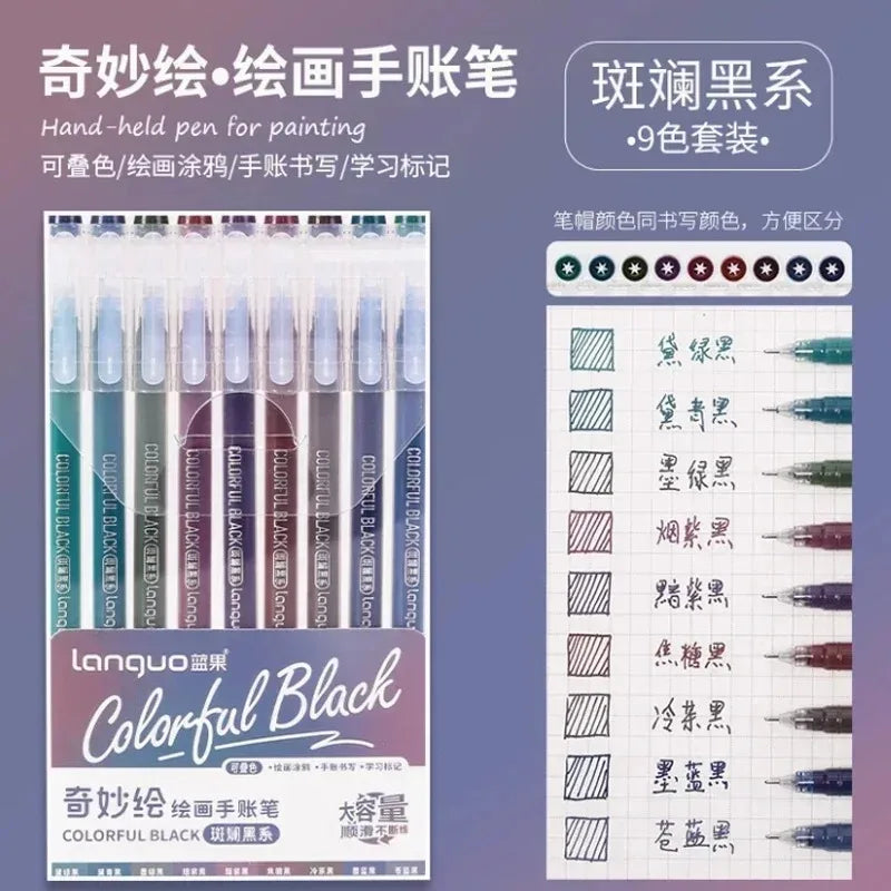 Bolígrafo de colores para agendas y planificadores