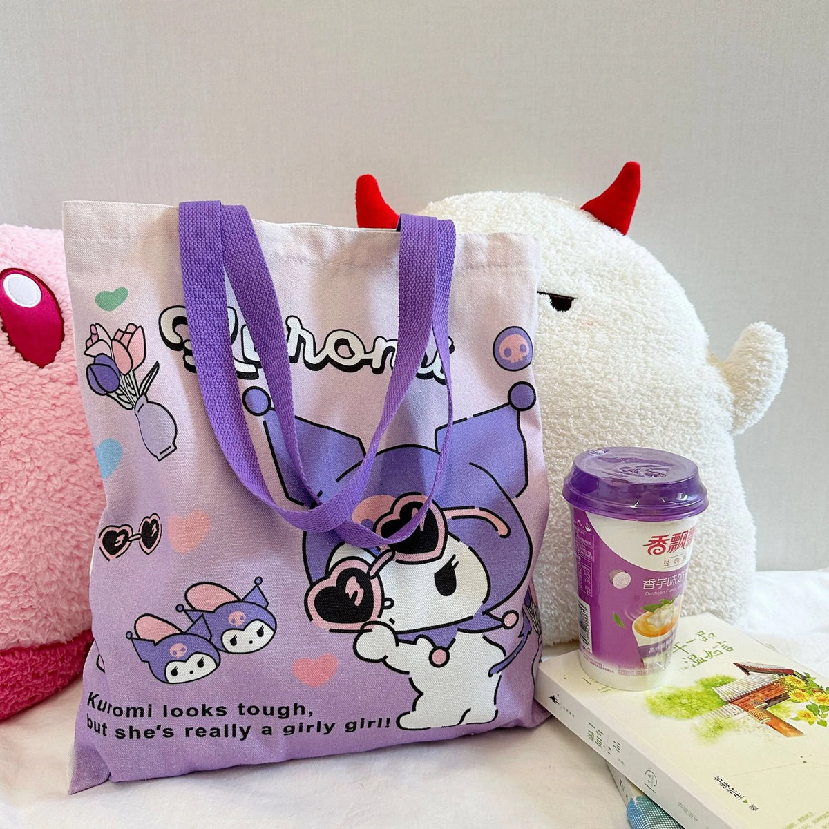 Bolsa de lona con diseño de Hello Kitty