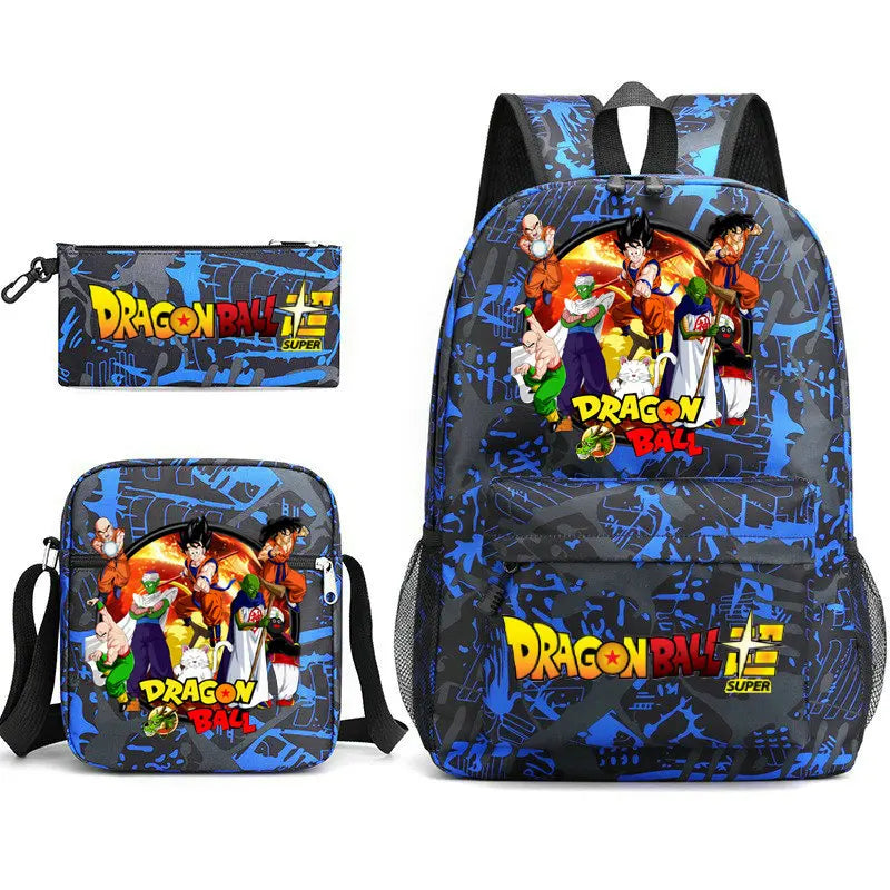 Mochila de poliéster con diseño de Dragon Ball