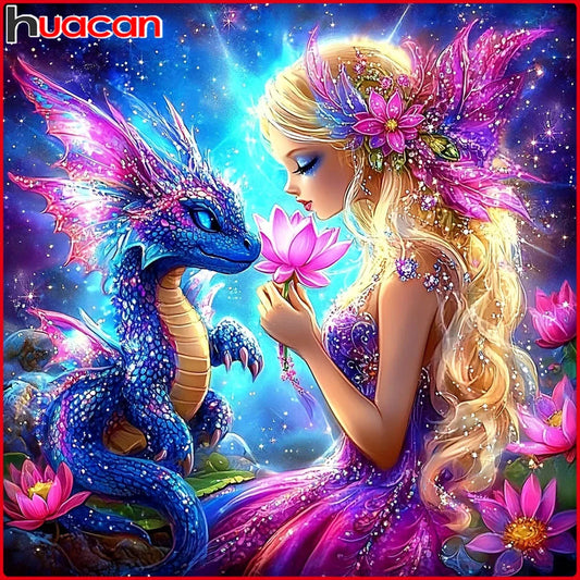 Diseño completo de dragón para diamond painting 5D