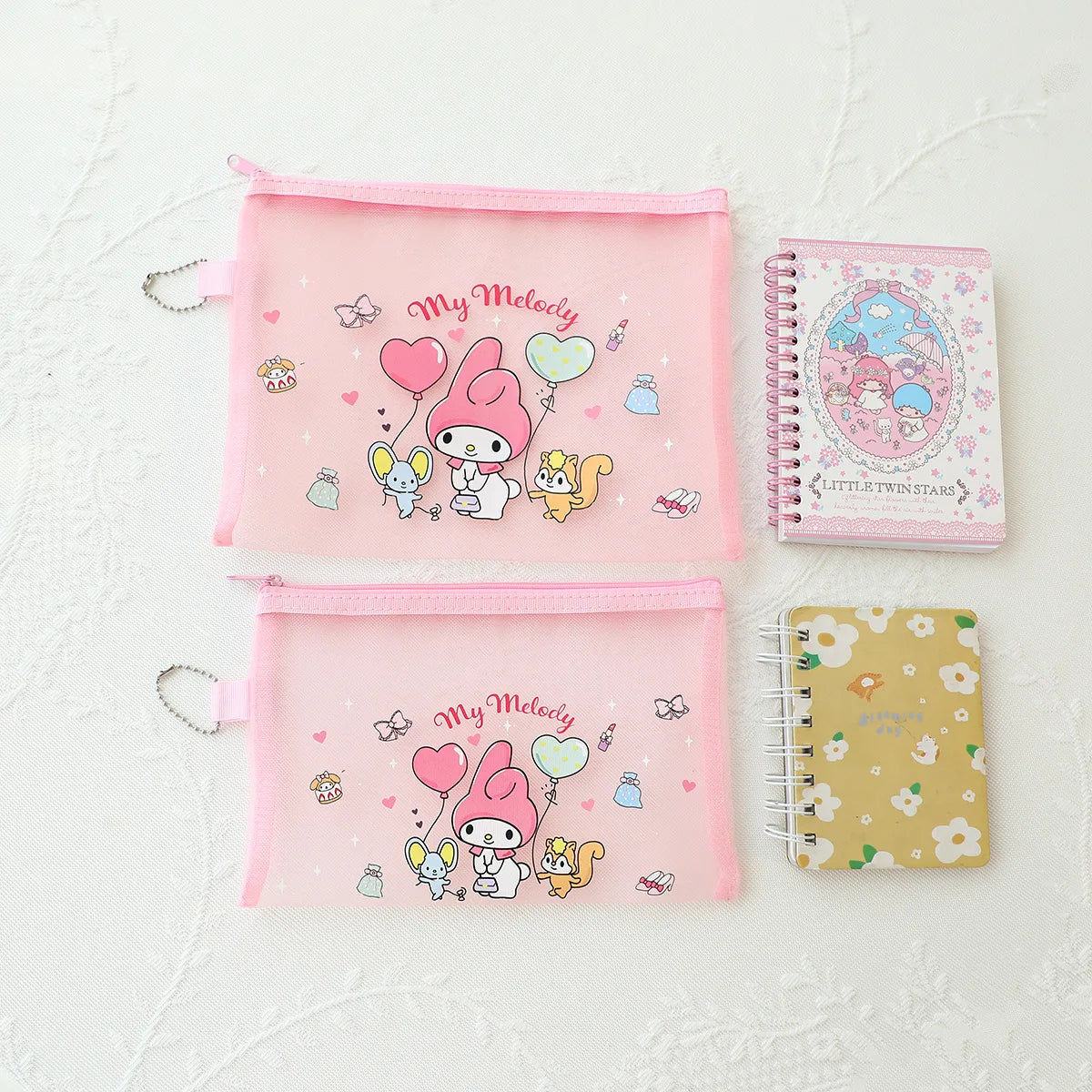 Bolsa con cremallera para guardar lápices de colores
