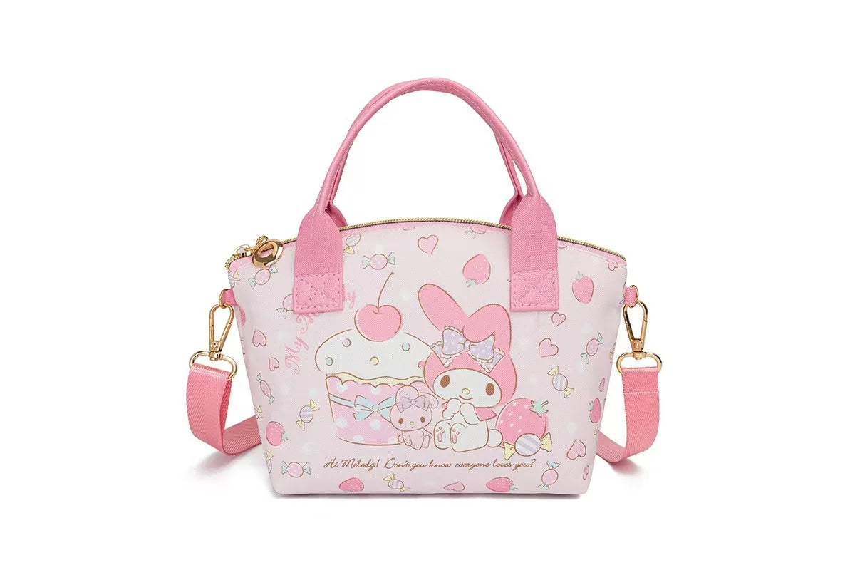 Bolso Sanrio de hombro con decoración de estilo cadena