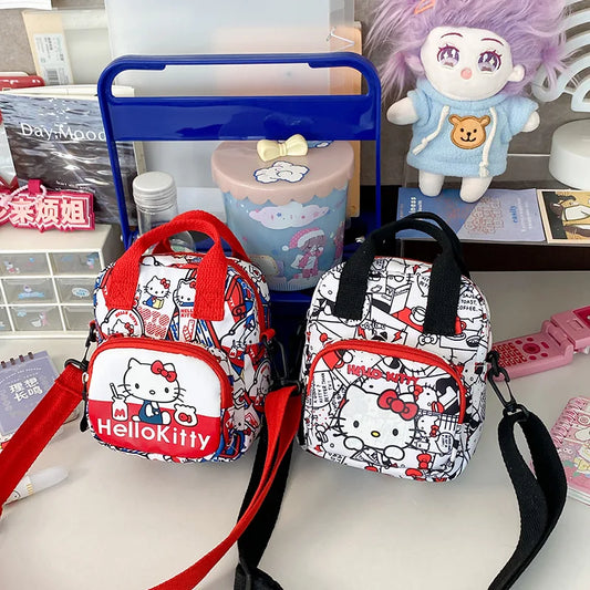 Bolso bandolera de Hello Kitty en color rojo