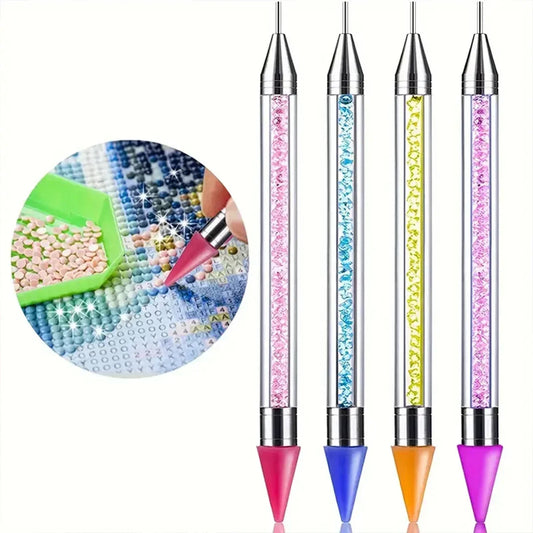 Herramienta de doble punta sin cera para diamond painting