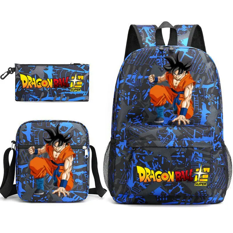 Mochila juvenil con estampado de Dragon Ball