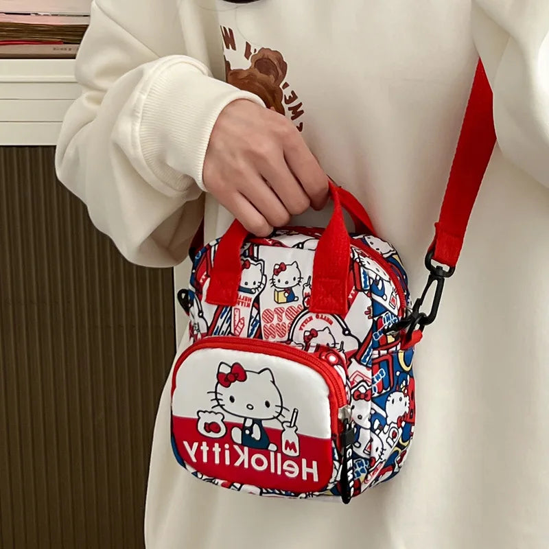 Bolso bandolera de Hello Kitty en color negro