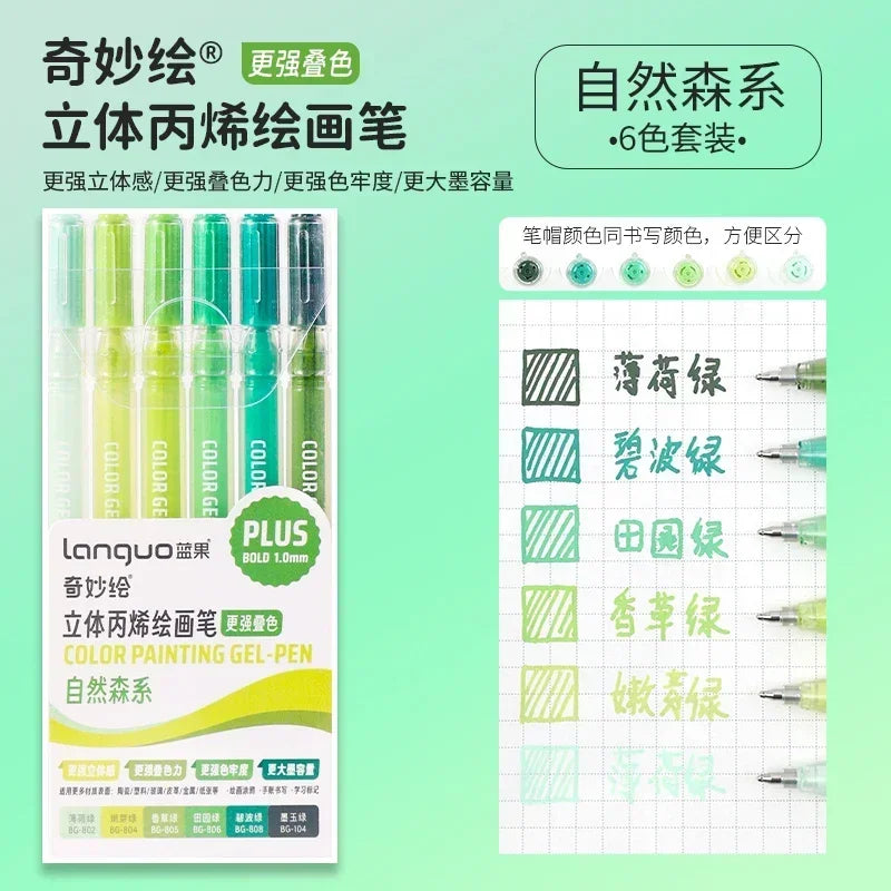 Bolígrafo de gel para journaling y notas