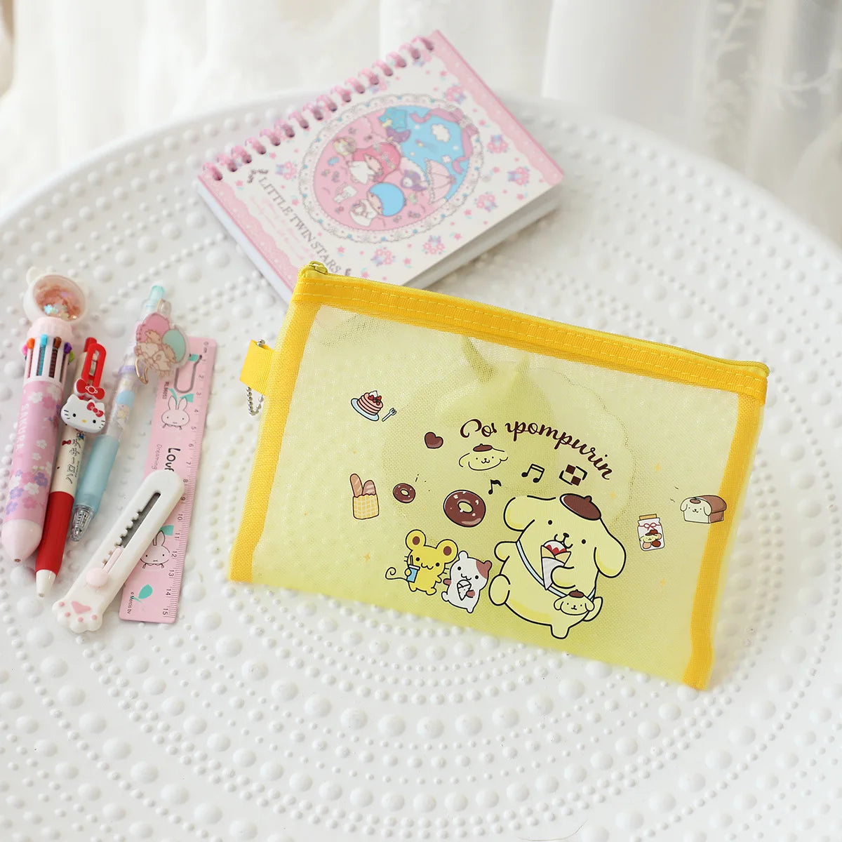 Detalle del diseño de Hello Kitty