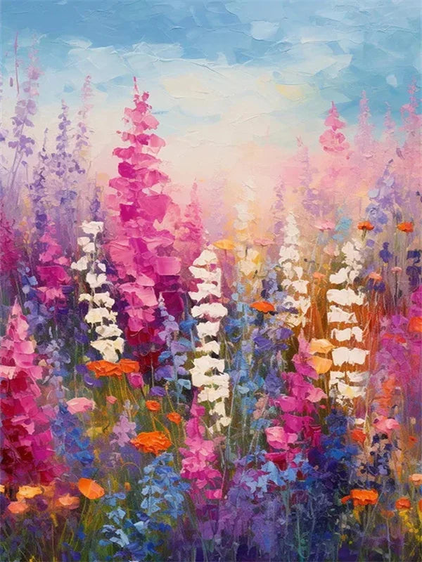 Selección de colores para el paisaje floral