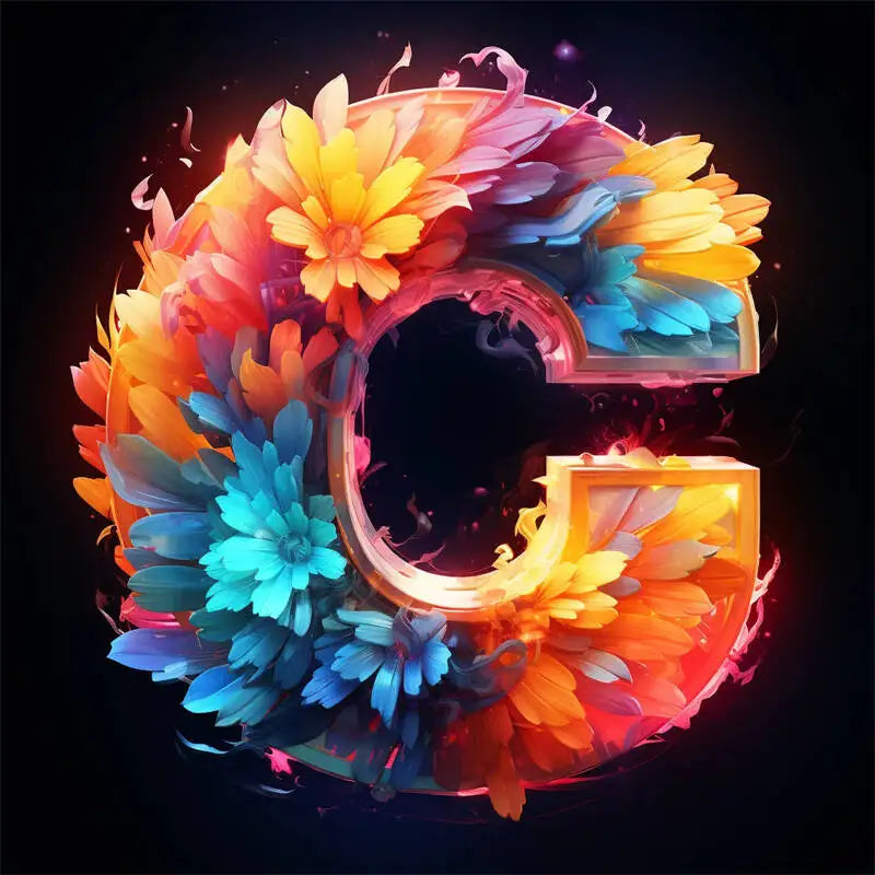 Formato de 40 × 40 cm para un cuadro de letras